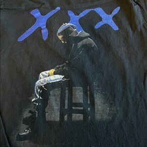 XXXtentacion Graphic TShirt Black Size Small